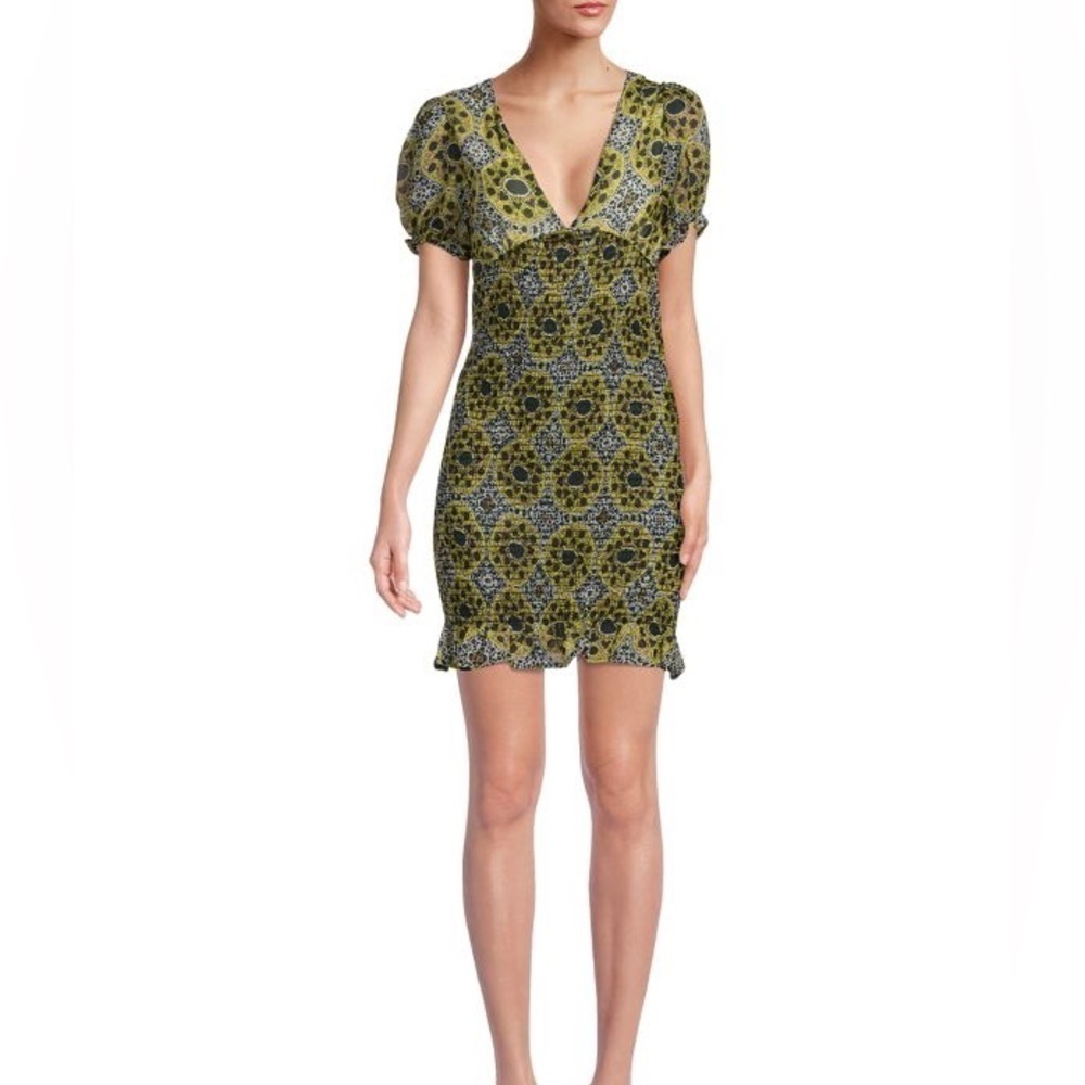 AREA mini dress